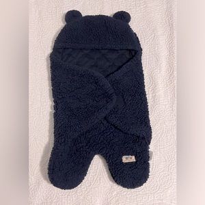 Navy Bear Wrap 0-3 months